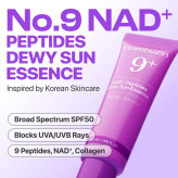 اسنس ضد آفتاب ضد چروک نامبوزین Numbuzin Nad + Peptides Dewy Sunessence Spf50