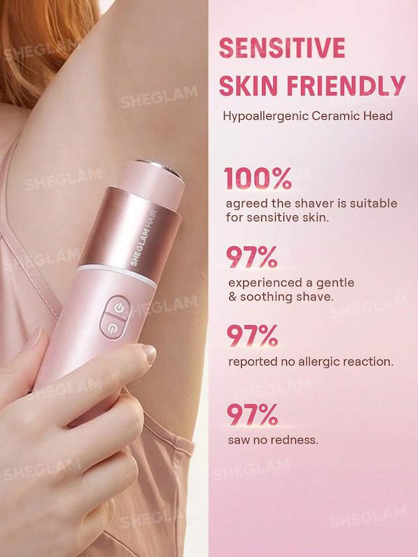 شیور برقی دوکاره شیگلم مدل Smooth Moves Dual-Head Electric Bikini Trimmer