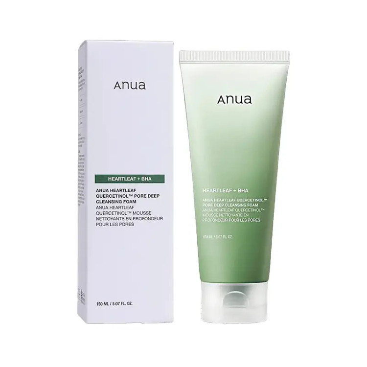 فوم شستوشوی عمیق منافذ Anua Heartleaf Quercetinol