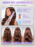 دستگاه کرلی فر کننده و حالتدهنده مو شیگلم مدل One Touch Airflow Styler Pro