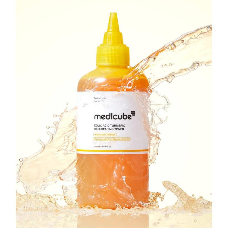 تونر کوجیک اسید و زردچوبه مدیکیوب Medicube Kojic Acid Turmeric Resurfacing Toner